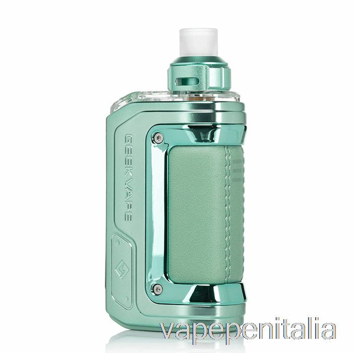 Penna Vape Geek Vape H45 Aegis Hero 2 Kit Pod Mod 45w Verde Cristallo